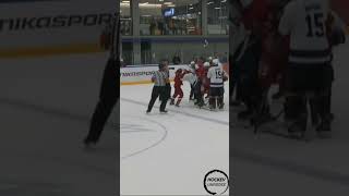 Kids Hockey Hit &amp; Fight 2008 fight 👊🏽💥💪🏼 U16 (2008) #shorts