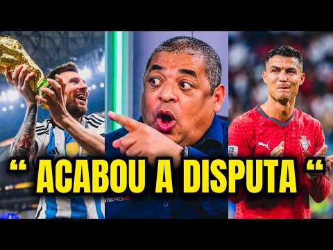 🚨 VAMPETA ENCERRA A DISCUSSÃO: "A DIFERENÇA ENTRE MESSI E CRISTIANO É ISSO AQUI..."