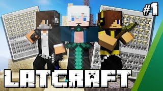 Minecraft - LATCraft 爆肝系列 #1 收集大量建材