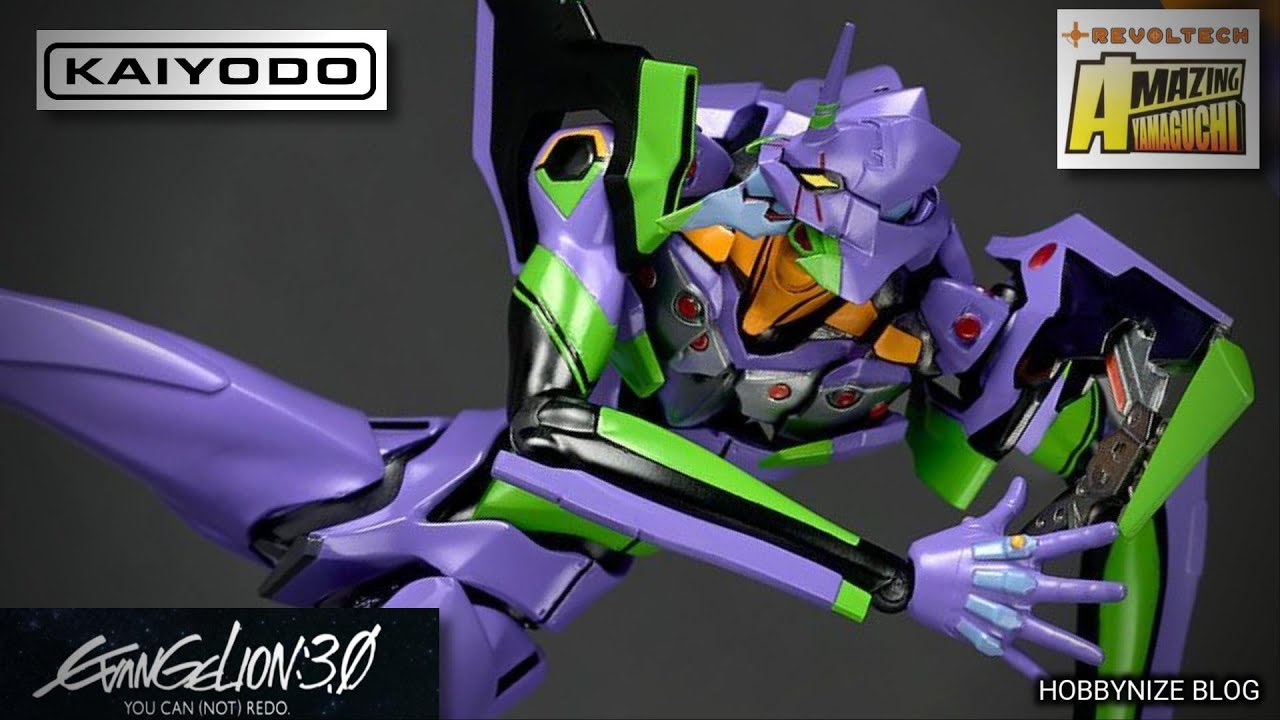 REVOLTECH エヴァンゲリオン初号機 Bonus REVOLTECH Amazing Yamaguchi Evangelion Unit-01 Action Figure