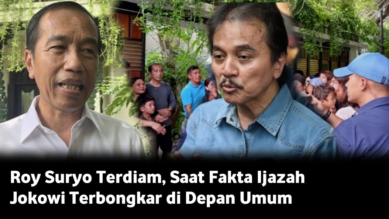 Karma Datang Cepat! Roy Suryo Malu Sendiri di Depan Publik