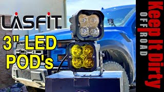 LASFit 3' LED Pod  Low Cost LED Pod option