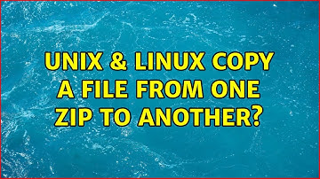 Unix & Linux: Copy a File From One Zip to Another? (4 Solutions!!)