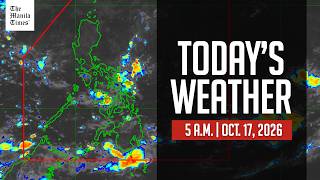 Today's Weather, 5 A.M. | Oct. 17, 2026