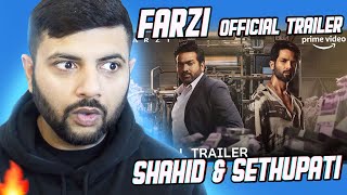 Pakistani Reacts To FARZI - Official Trailer | Raj & DK | Shahid, Sethupathi