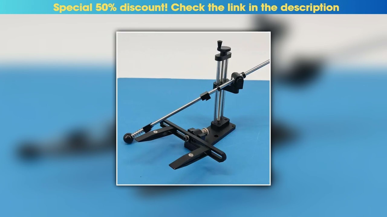 Must Buy 2025 Aluminum Alloy Home Kitchen Diamond Black Fixed Angle Knife Sharpener Reversible Adju