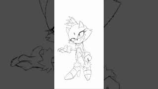 Blaze the cat drawing #ibispaintx #sonic #art #drawing