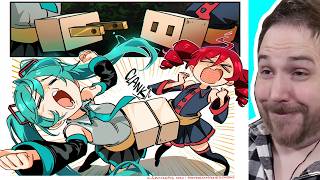 ANIME ROBOT GIRLS CHARGING IN THE WEIRDEST WAY - Anime Memes