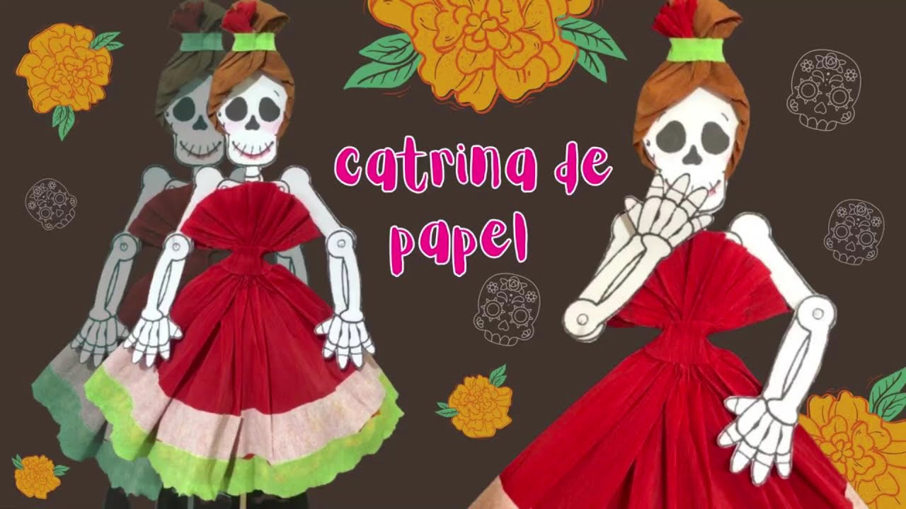 CATRINA de papel