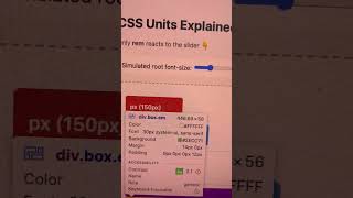 CSS Units Explained Visually | px, %, rem, em, vw, vh Tutorial for Beginners