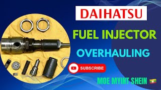 [DAIHATSU] FUEL INJECTOR Overhauling & Pressure Testings | Marine Engineering | Technical Vlog 006