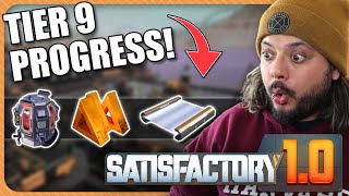 Only 2 Space Elevator parts left in Tier 9 // Satisfactory 1.0