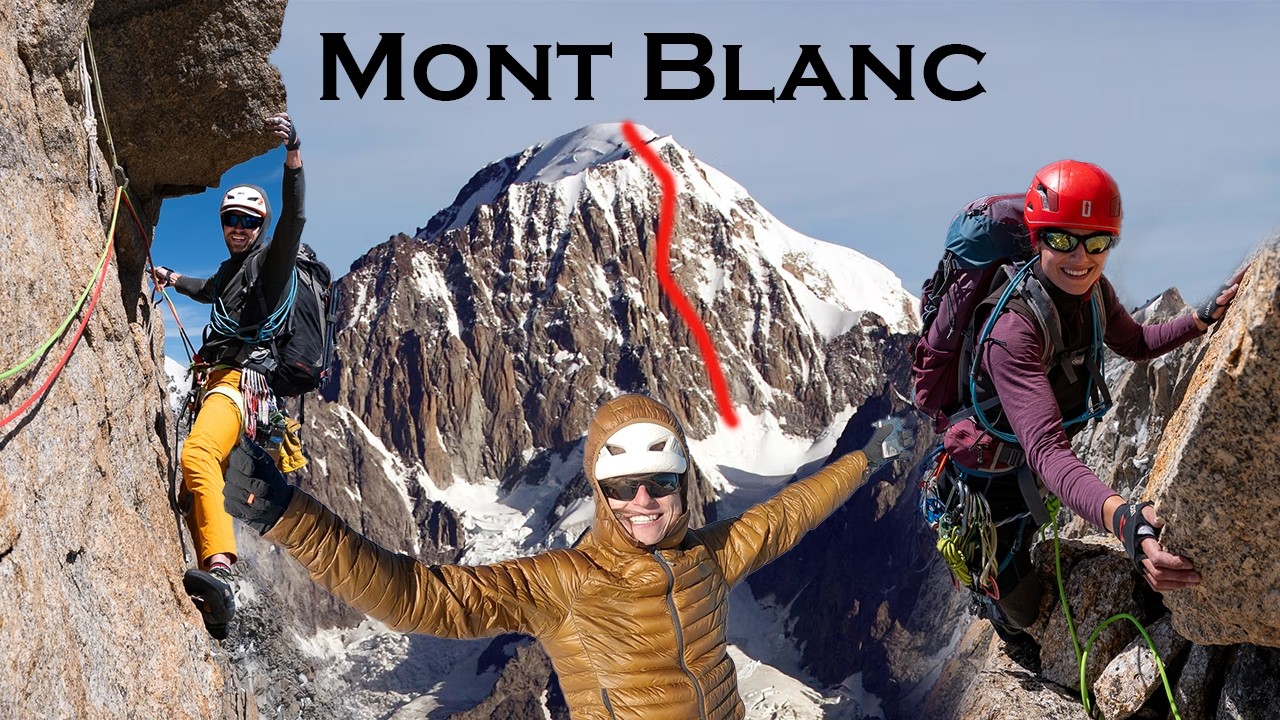 Über den steilsten Klassiker auf den Mont Blanc - Der zentrale Freneypfeiler