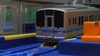 HD) 小田急 2000形 【プラレール】 電車 鉄道 Tomy Plarail 走行 動画
