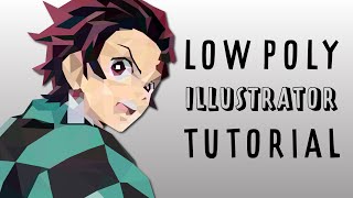 Low Poly Adobe Illustrator Tutorial