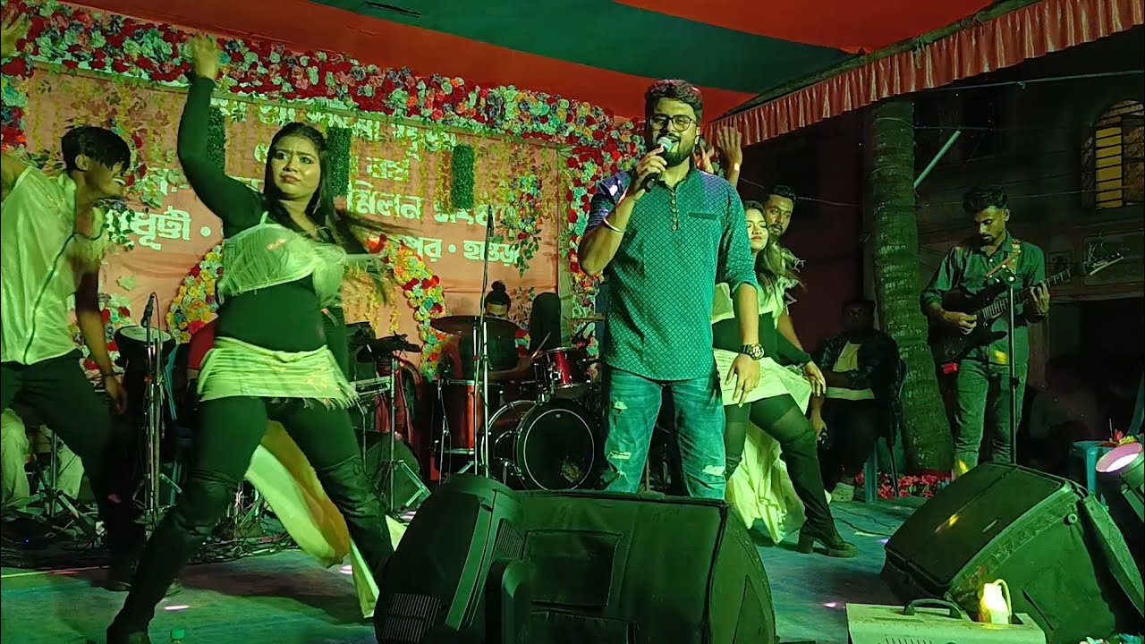 Rangabati x Faguni purnima rate mashup song // Cover - Aniruddha Sarkar // Live viral song and dance