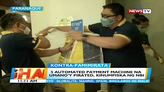 PIRATED AUTOMATED PAYMENT MACHINE (APM), CONFISCATED BY THE NBI
