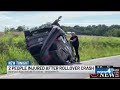 2 people injured after rollover crash in Greenbrier