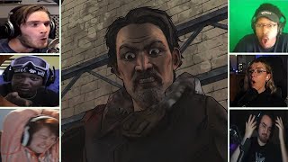 Gamers React to Carver Beating Kenny Up | The Walking Dead: Season Two - Ep. 3