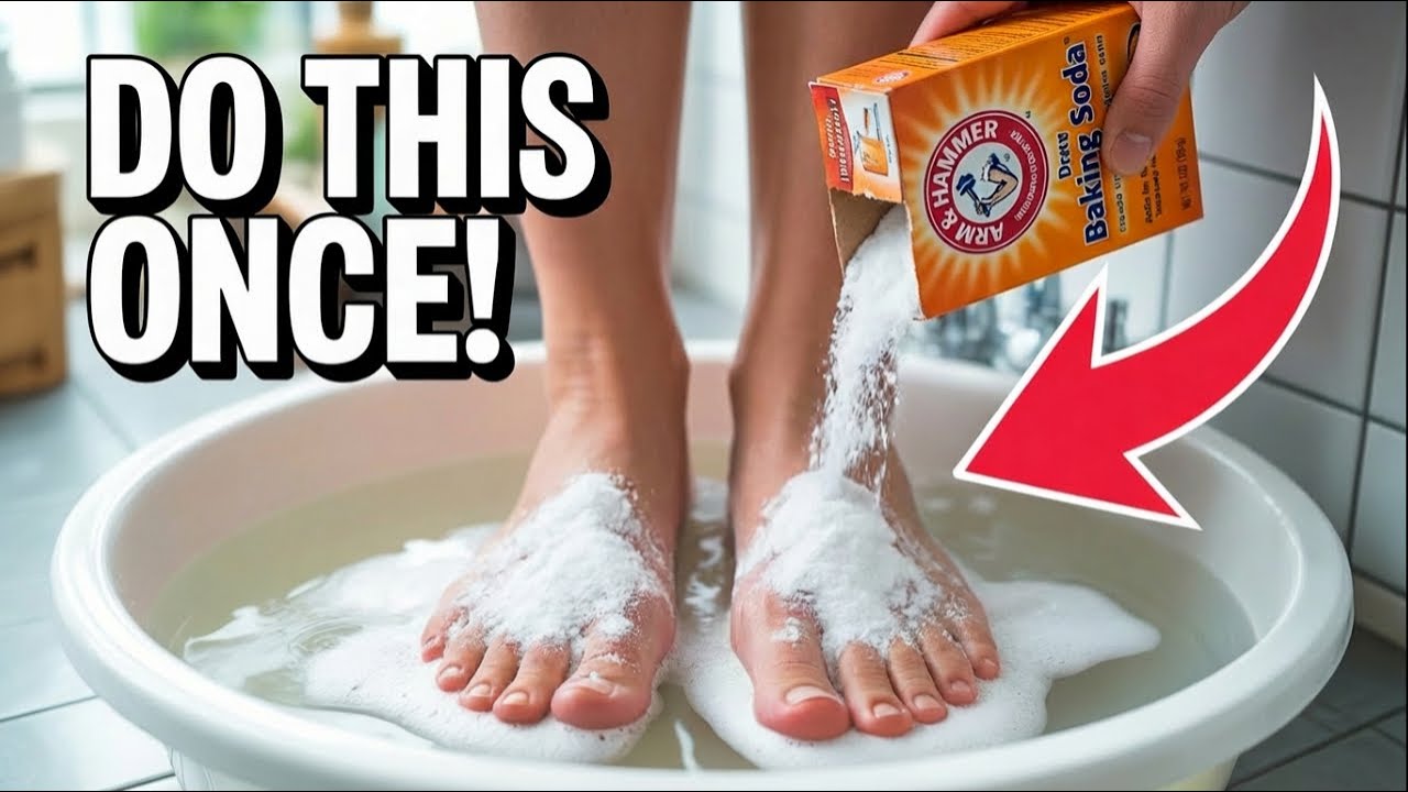 Your Tired Feet Deserve This Simple Baking Soda Soak