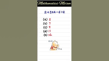 Do you know ? #maths #shortsvideo #shorts