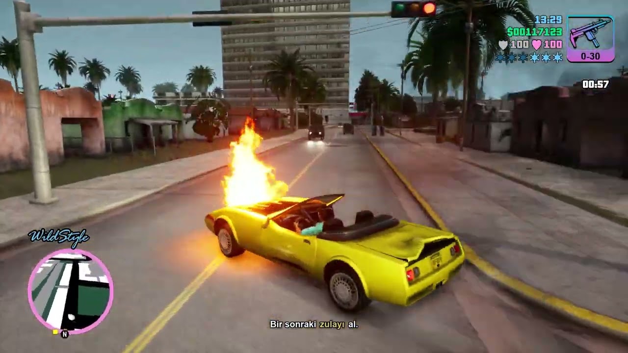 Grand Theft Auto Vice City   The Definitive Edition Bölüm 7 Havalimanında suikast  ve Kübalı gangste