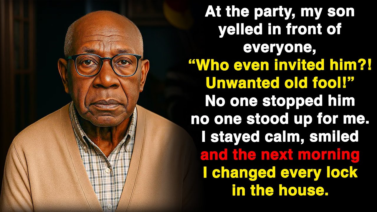 My son yelled, “Who invited her?! Shameless old woman!” But he was going to regret it soon.