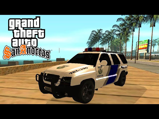 Blazer Polícia do Rio GARRA para GTA San Andreas