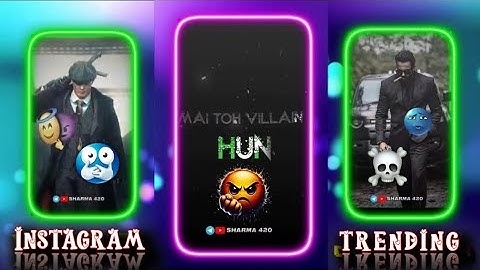 😈Mai To VILLAIN Hun Attitude Xml 😎 2 line Attitude Xml 😈#attitude #xml_file