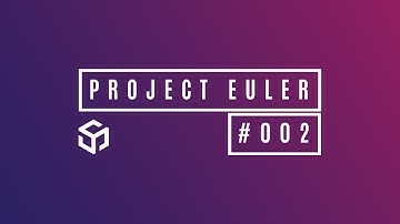 Project Euler #2 | Even Fibonacci numbers