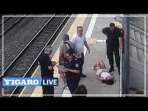 Une jeune femme tombe sous un train à Buenos Aires et s'en sort miraculeusement indemne