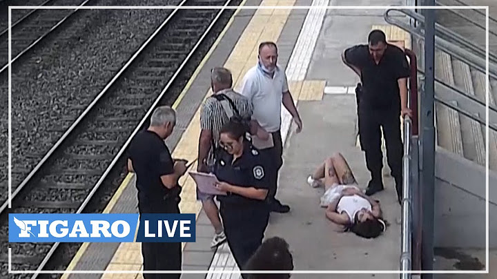 Une jeune femme tombe sous un train à Buenos Aires et s'en sort miraculeusement indemne