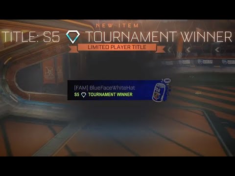 Our first diamond tournament win! (Full tournament) [Rocket League] 