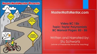 MasterMathMentor BC15b - Taylor Polynomials