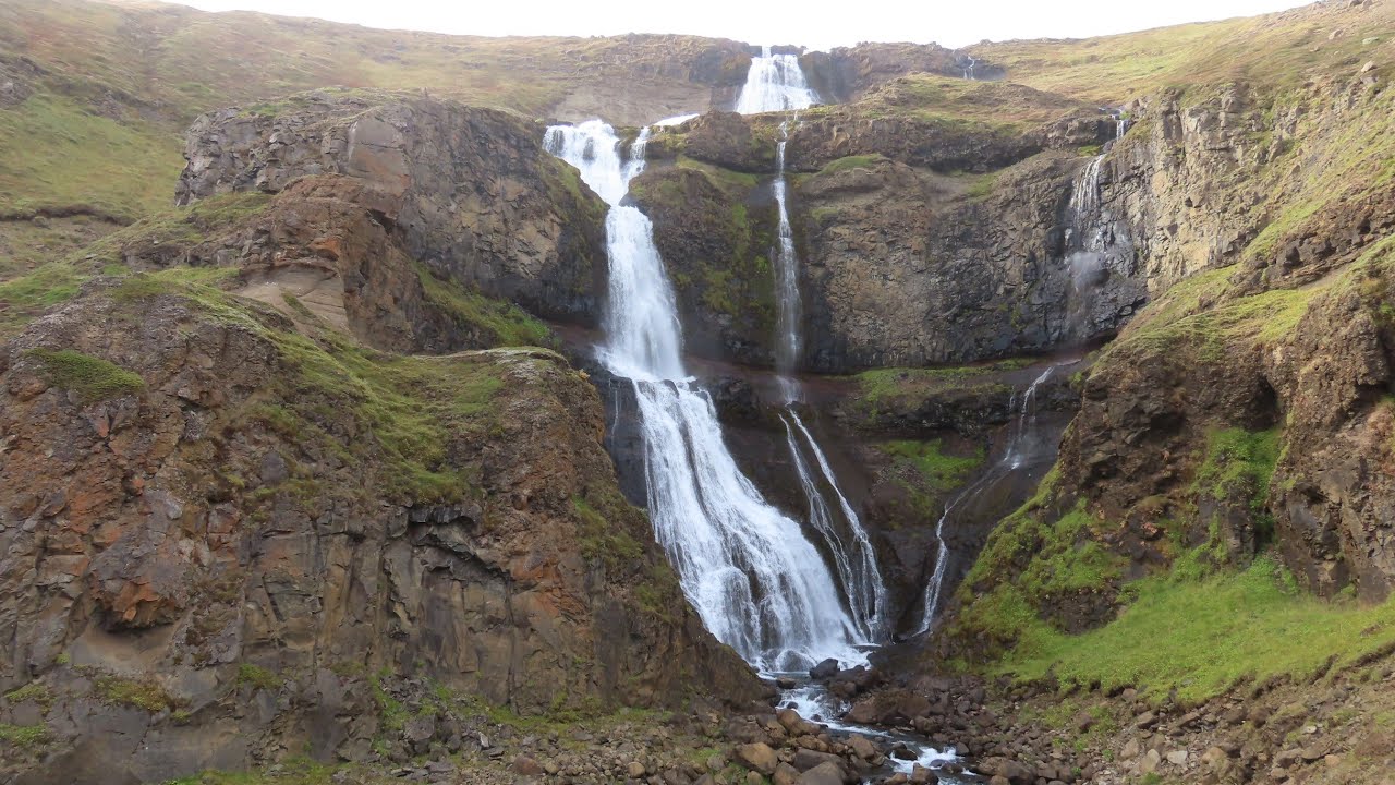 RJÚKANDI (RJÚKANDAFOSS) - ISLANDE — Rjúkandafoss — video poster