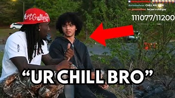 Kai Cenat has the most wholesome convo with a random Dude!