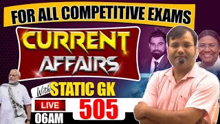 504th Episode 🥳Current Affairs 2024 In Hindi |  Current Affairs Today | GK & GS LIVE by Vijay Sir