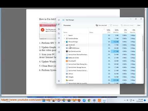 Fix Gdi32full.dll is Missing or Not Found error on Windows