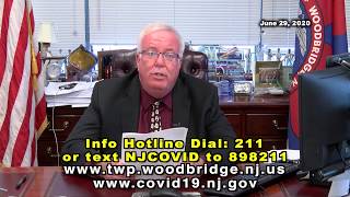 Mayor McCormac Addresses Residents on Coronavirus, June 29, 2020