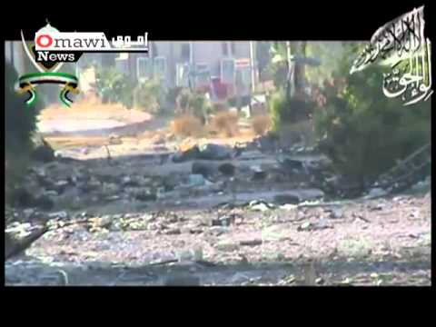 كتيبة الأنصار عطب عربة  لواء الحق حمص أموي سوريا لطرد الاحتلال النصيري الشيعي