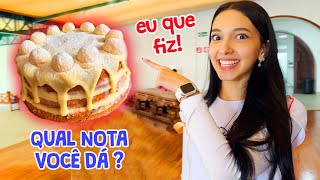 FIZ UM BOLO DO TIK TOK SOZINHA !! QUE NOTA VOCÊ DÁ ? | Luluca