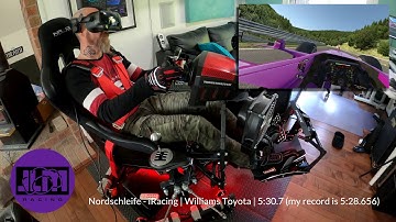 iRacing Nordschleife Williams Toyota - DOF REALITY P6