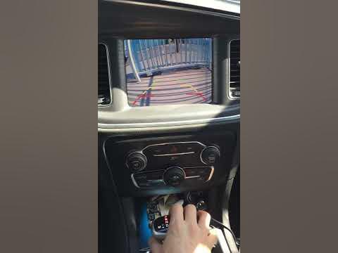 2015 Dodge Charger UConnect Backup Reverse Camera Interface - YouTube