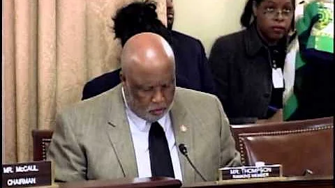 Congressman Thompson - DHS Budget