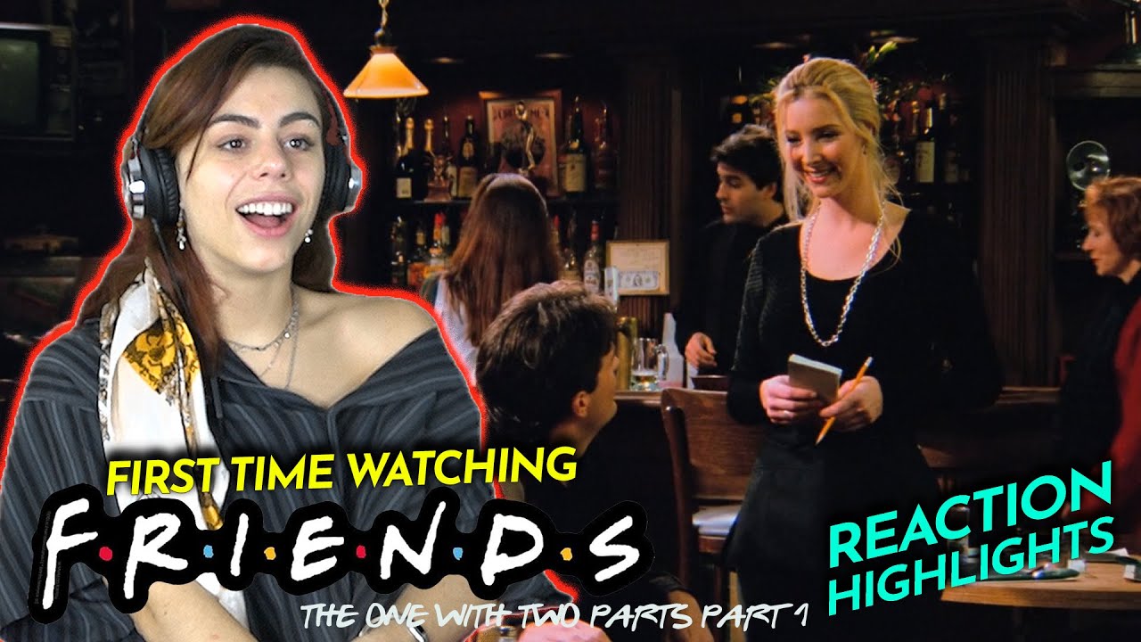Leia crossing over for FRIENDS 1x16 "The One with Two Parts Part 1" (1994) TV Reaction