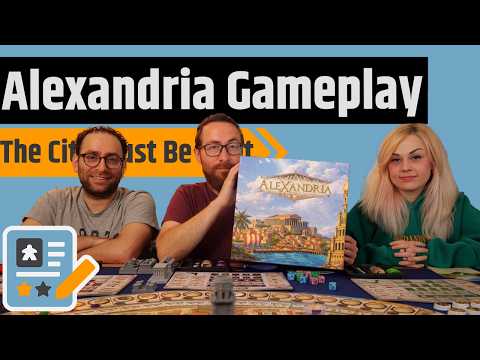 Alexandria Gameplay - We Must Work Together To Build the City!