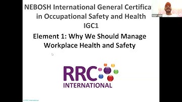 IG1 Element 1 Lecture 1/3