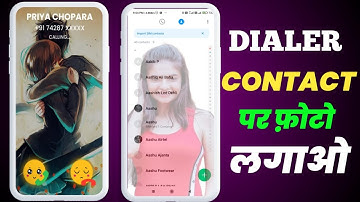 How To Set Photo On Dialer, Contact And Call Screen Background !! Apply Photo On Phone Dialer 2023