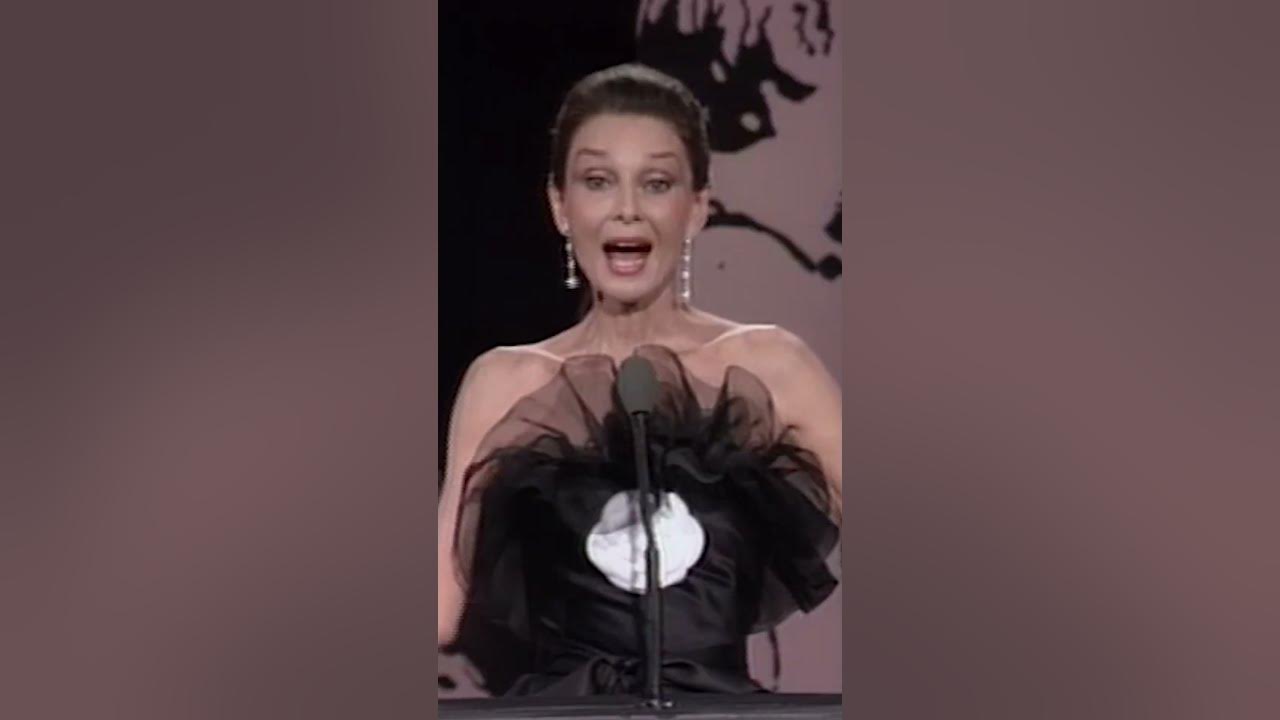 Audrey Hepburn to Gregory Peck: Thank you!