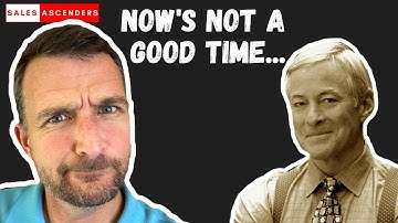 Sales Techniques - They Say, "Now